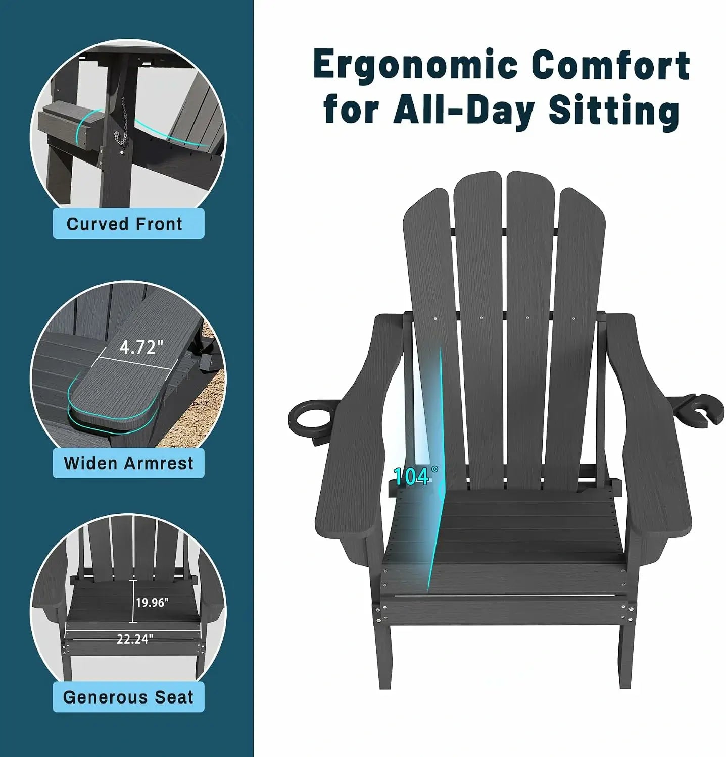 Adjustable Adirondack Muskoka Chair