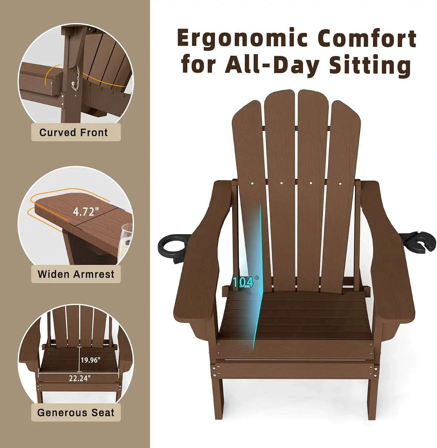 Adjustable Adirondack Muskoka Chair