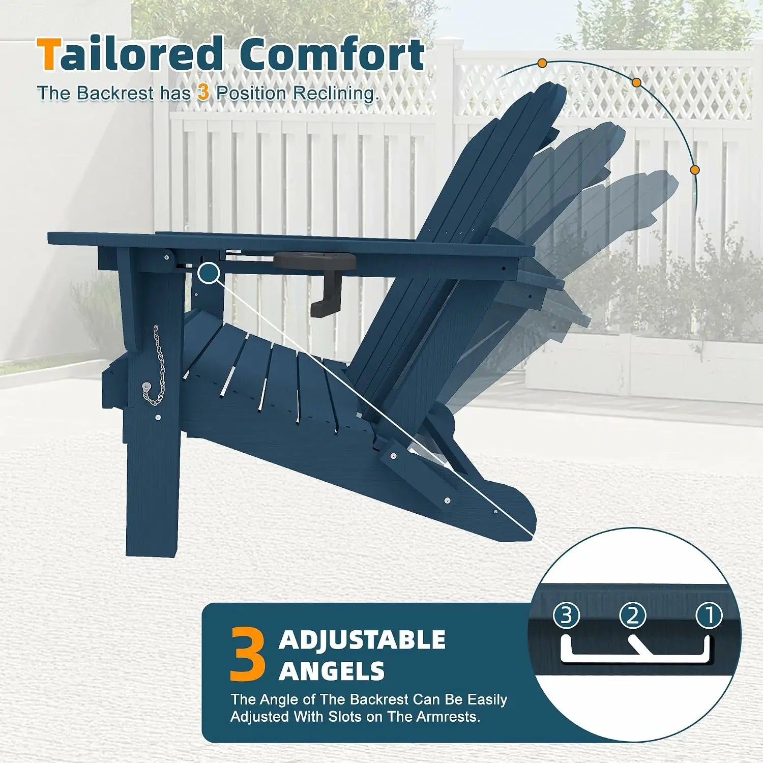 Adjustable Adirondack Muskoka Chair