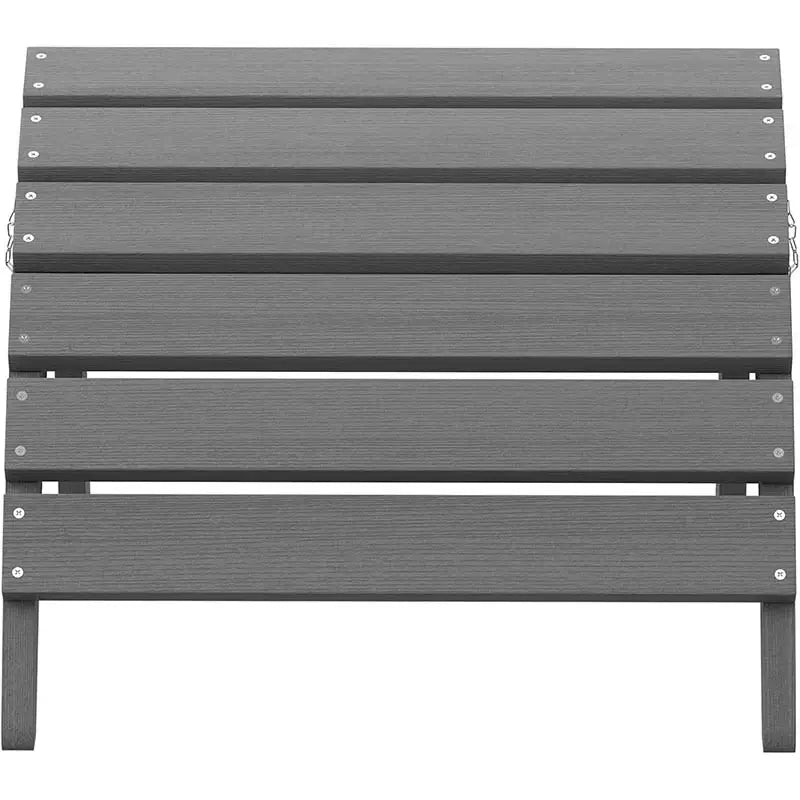 HDPE Folding Adirondack Ottoman