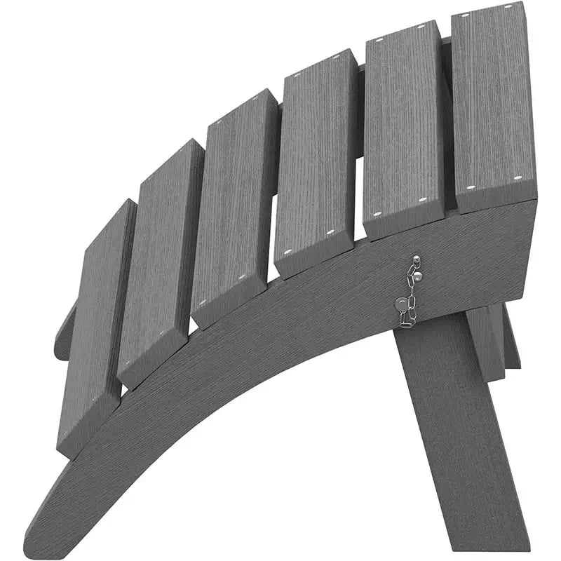 HDPE Folding Adirondack Ottoman