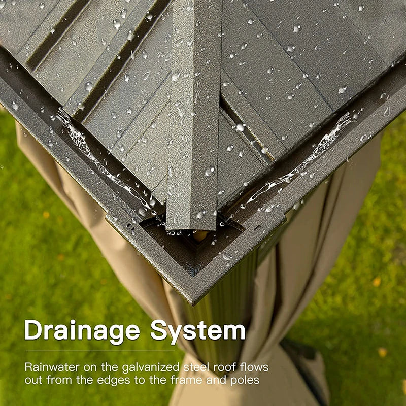 Domi Hardtop gazebo#size_10'x14'