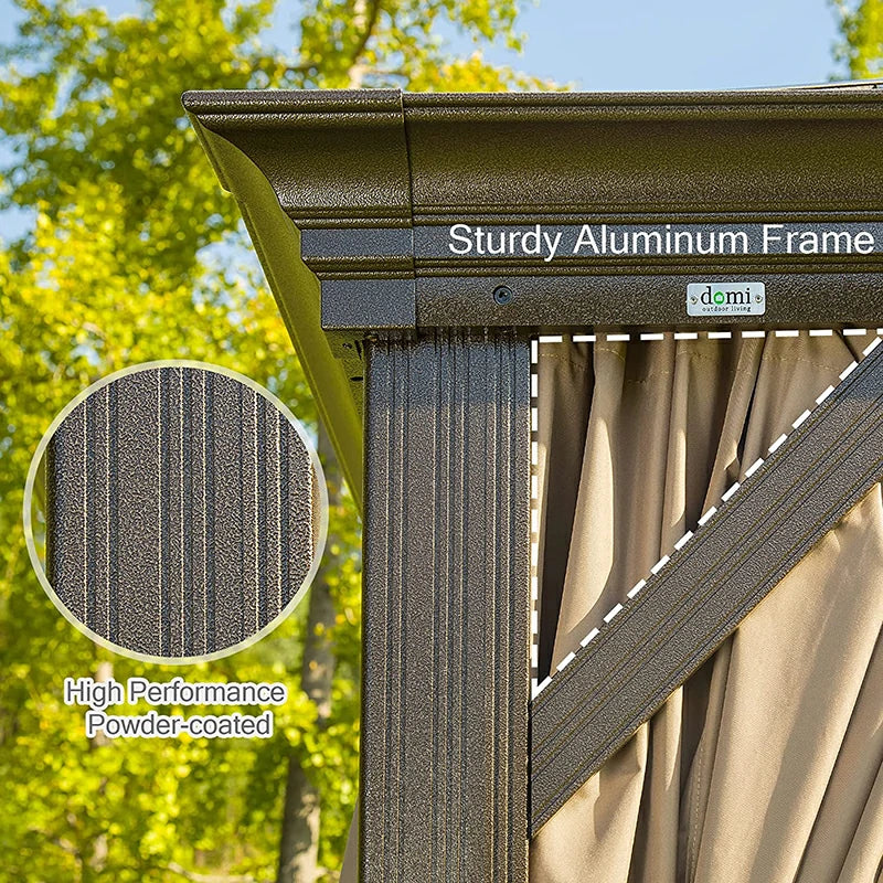 Domi Hardtop gazebo#size_10'x14'