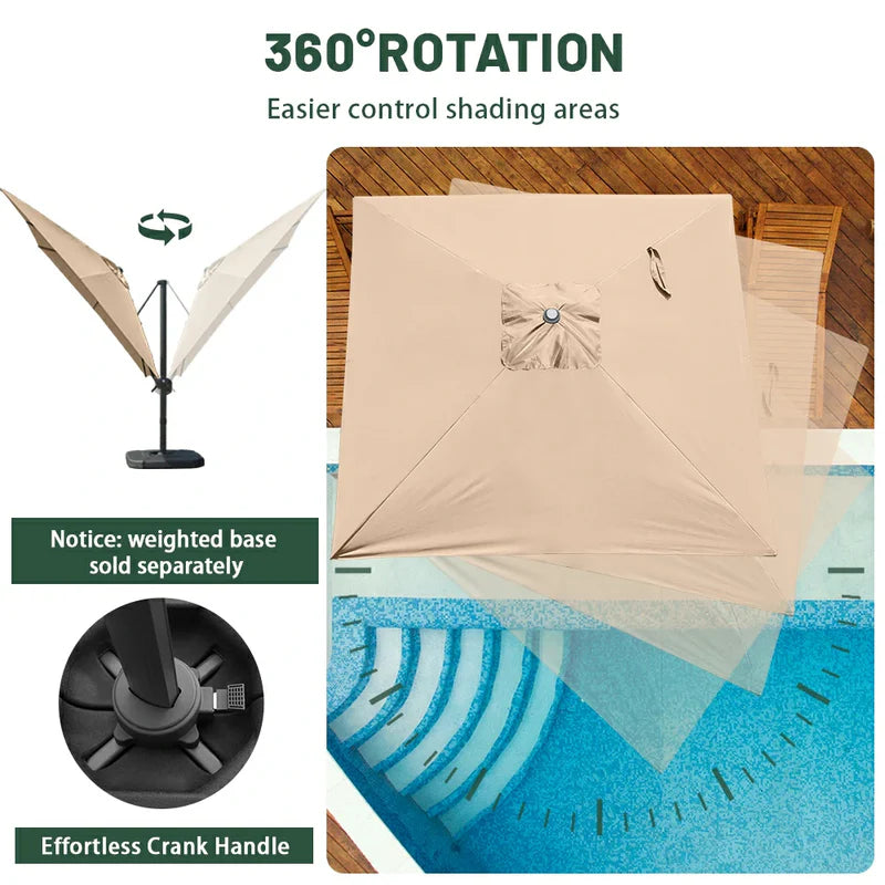 Cantilever Umbrella - Single Top