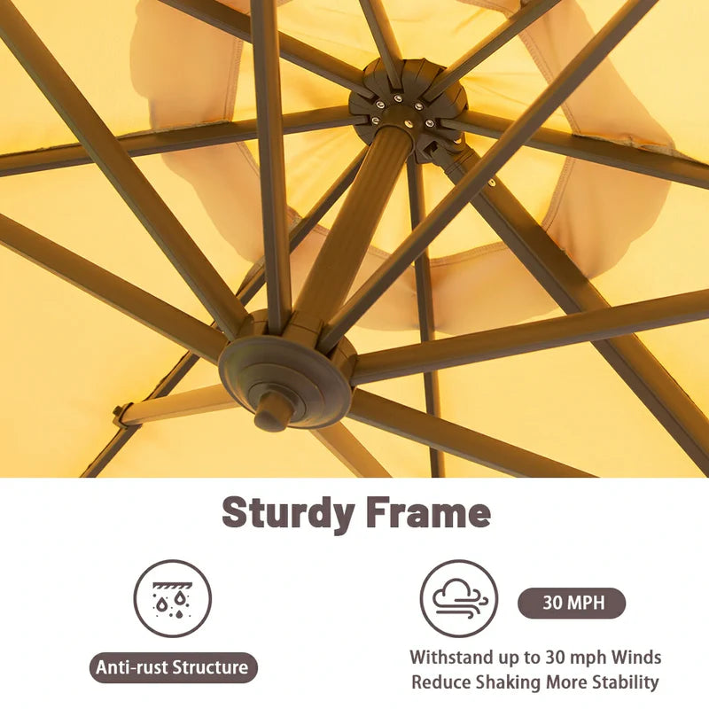 Cantilever Umbrella - Single Top