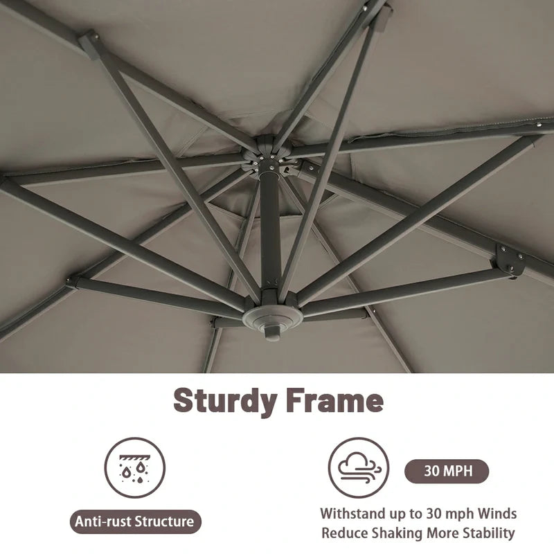Cantilever Umbrella - Single Top