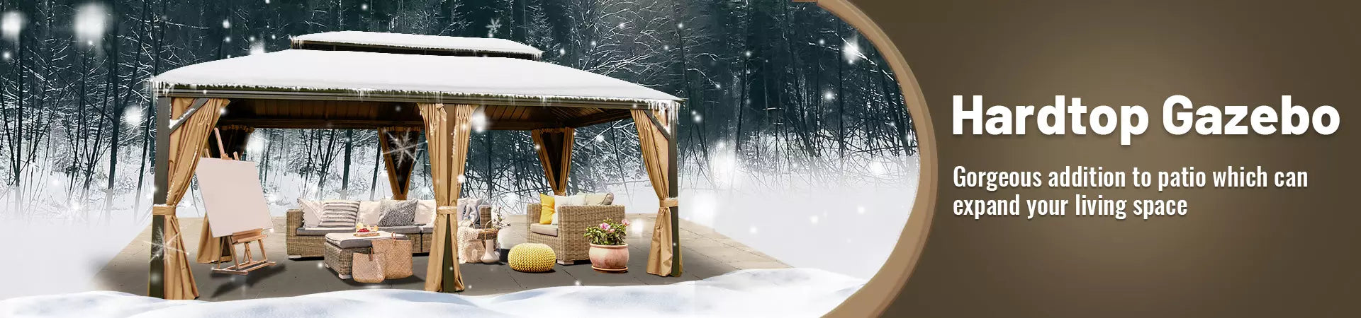 Domi Outdoor Living Hardtop Gazebo