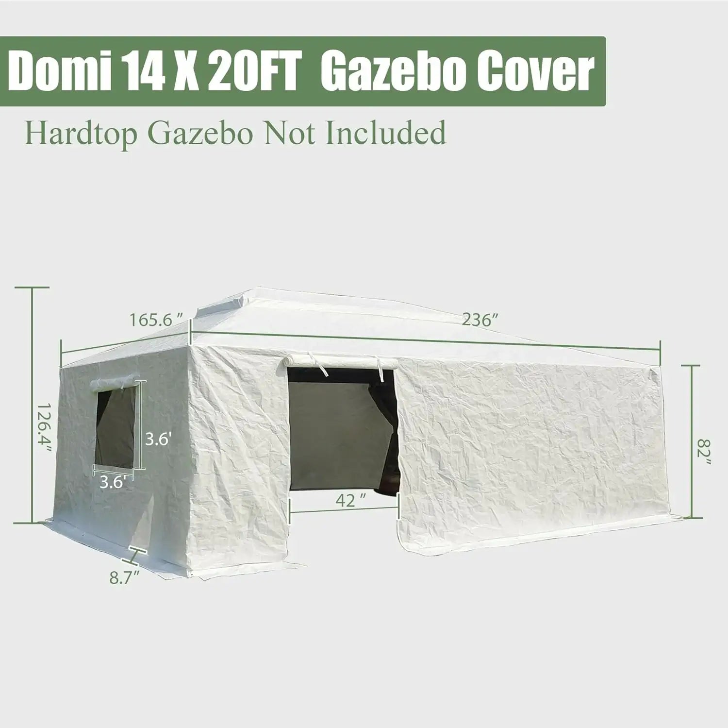 Universal Winter Gazebo Cover