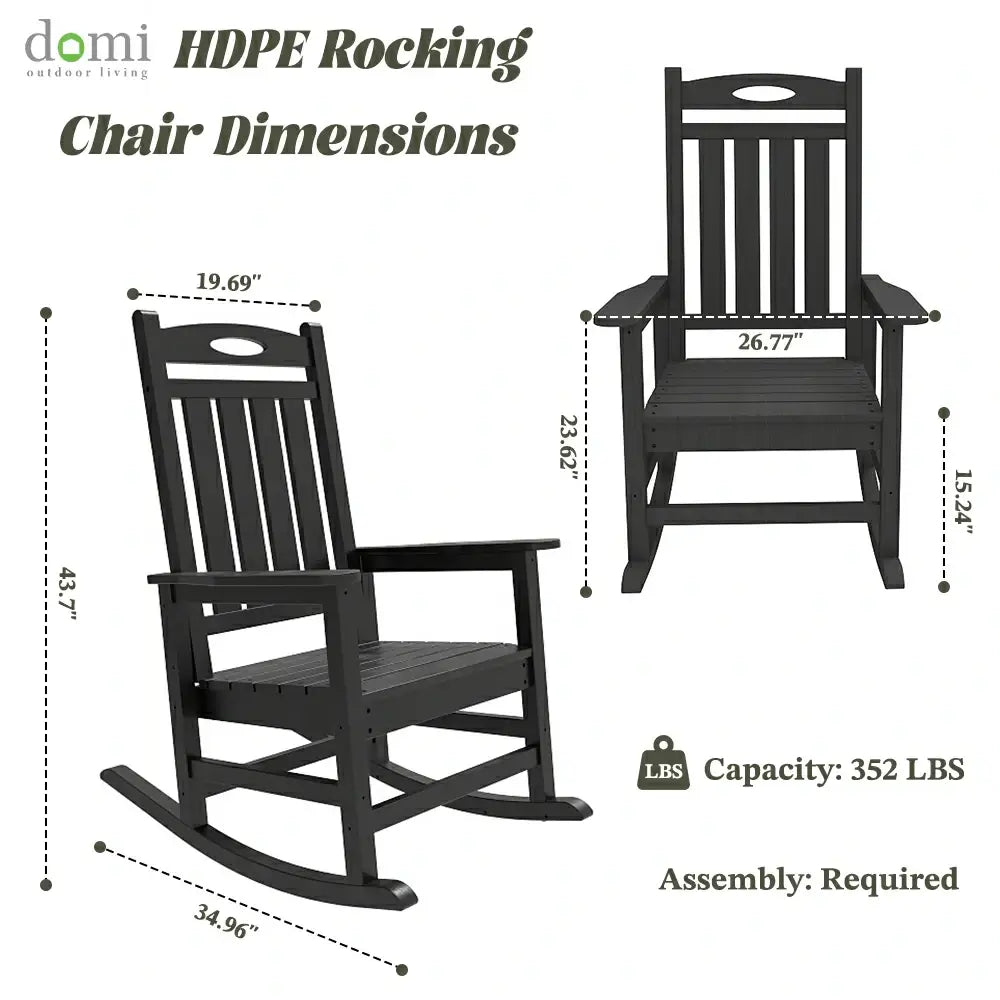 Classic Rocking Chairs - 2 Chairs