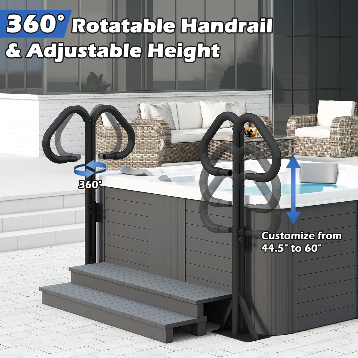 Hot Tub Handrail