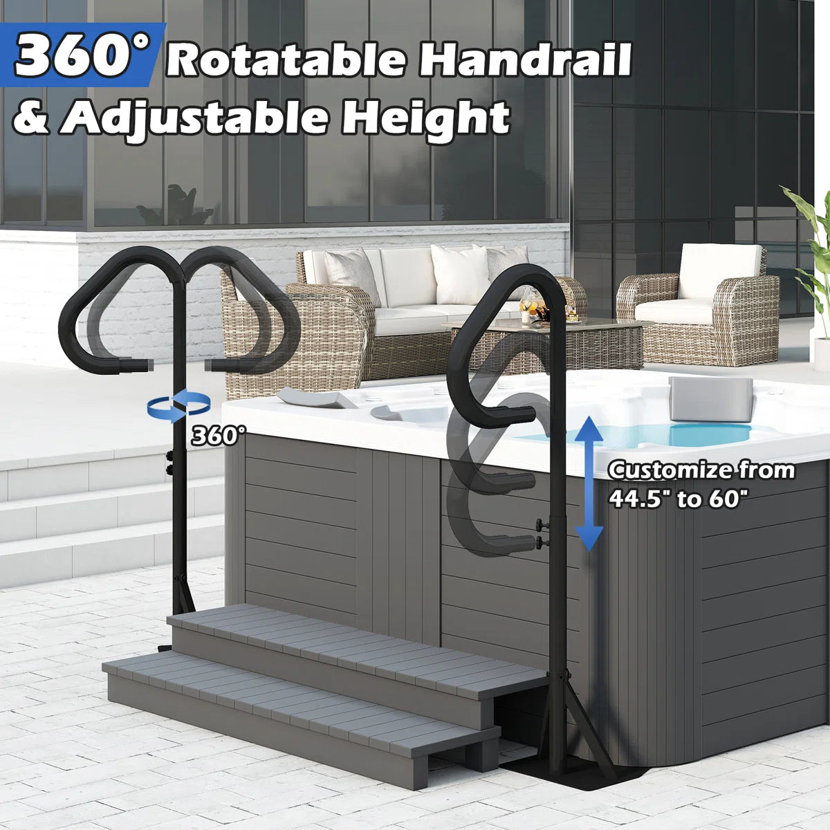 Hot Tub Handrail