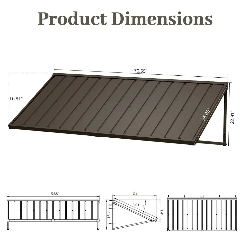 Metal Door & Window Awning