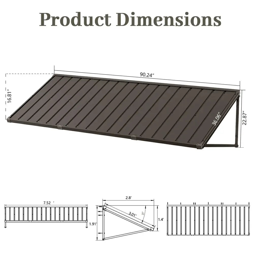 Metal Door & Window Awning