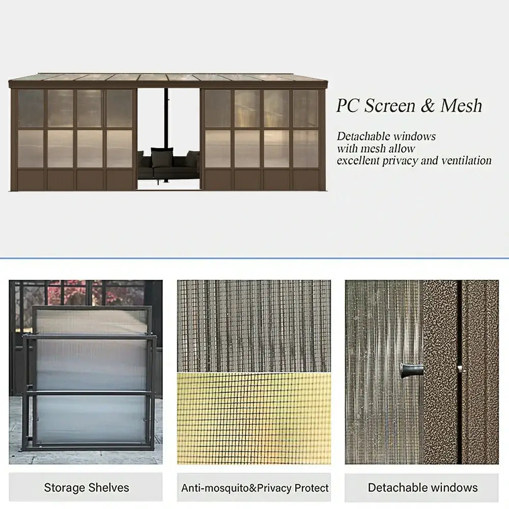 pc wall mounted sunroom#size_12'x20'