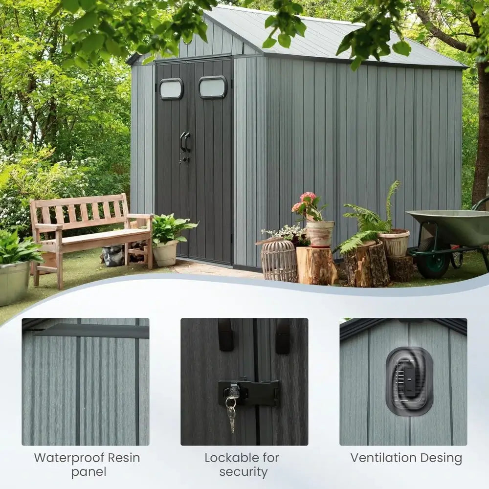 domi resin storage shed#size_8' x 12'