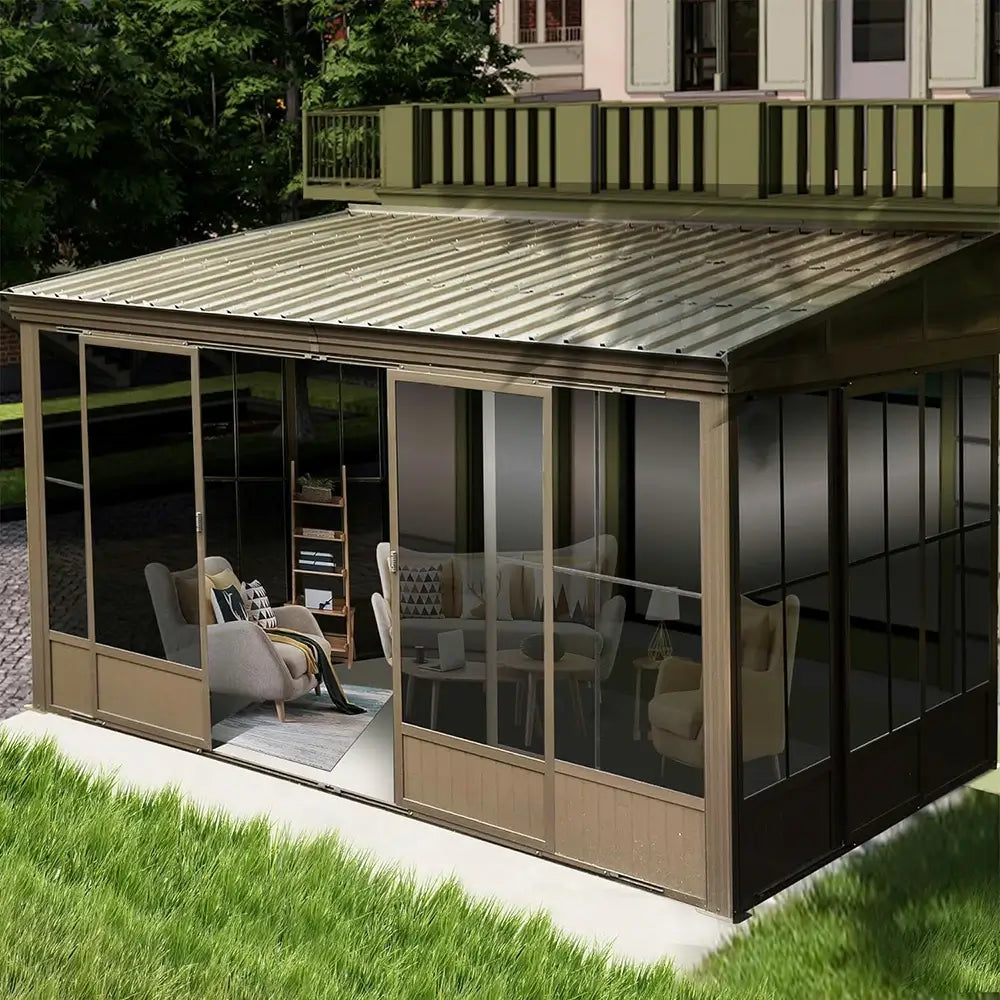 Domi wall mounted sunroom#size_10'x12'