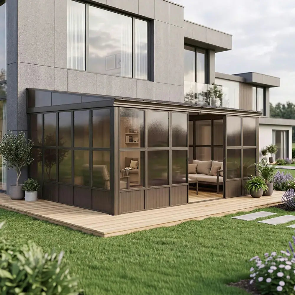 Domi wall mounted sunroom#size_12'x16'