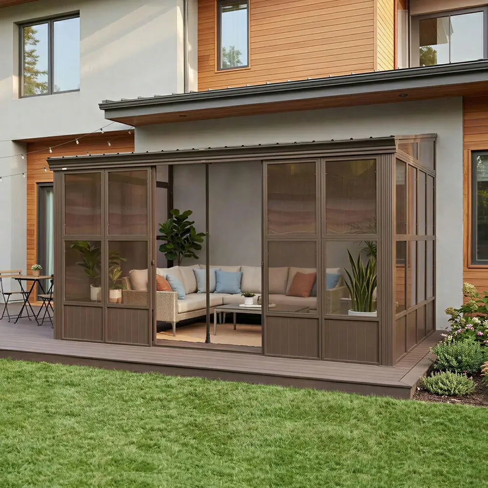 Domi wall mounted sunroom#size_8'x12'