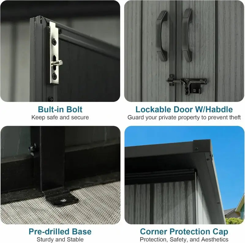 domi resin storage shed#size_6.2' x 9.3'