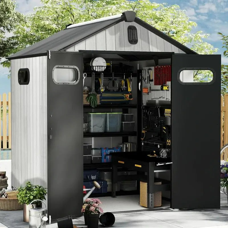 domi resin storage shed#size_6' x 6'