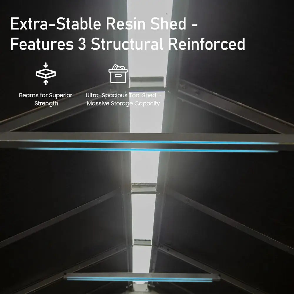 domi resin storage shed#size_8' x 8'