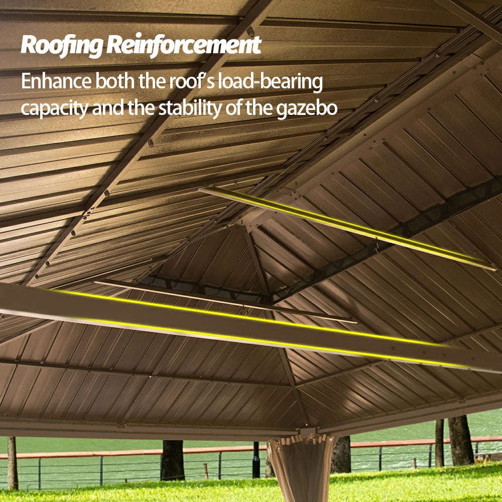 Domi Hardtop gazebo#size_14'x22'