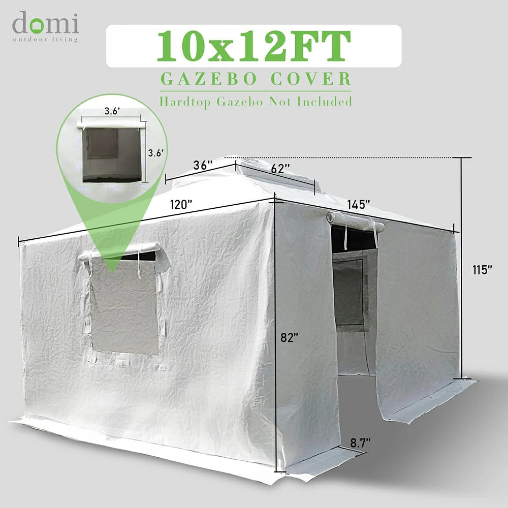 domi hardtop gazebo cover#size_10' x 12'