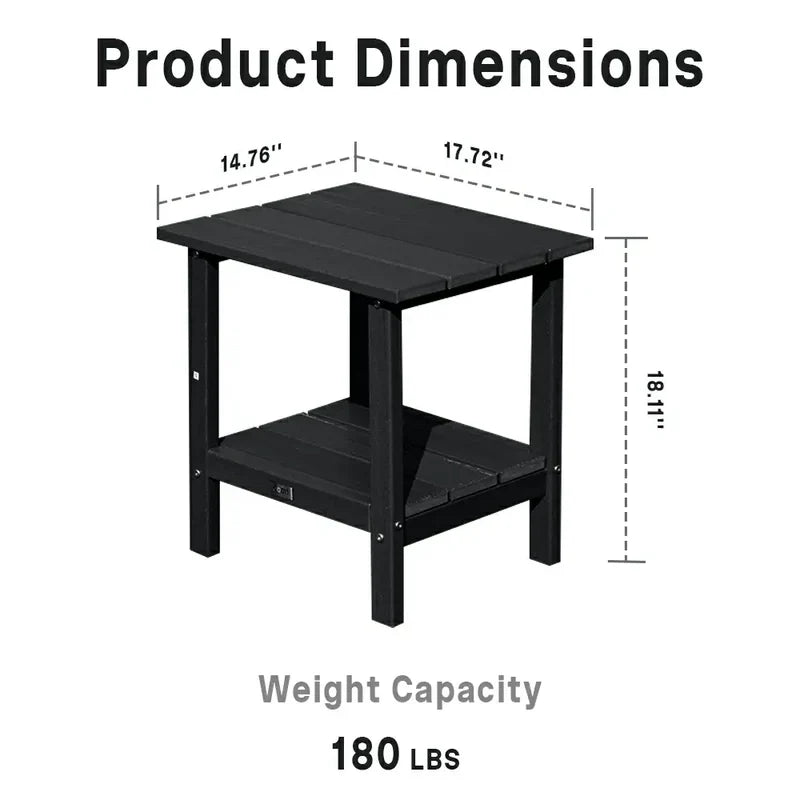HDPE Outdoor Side Table