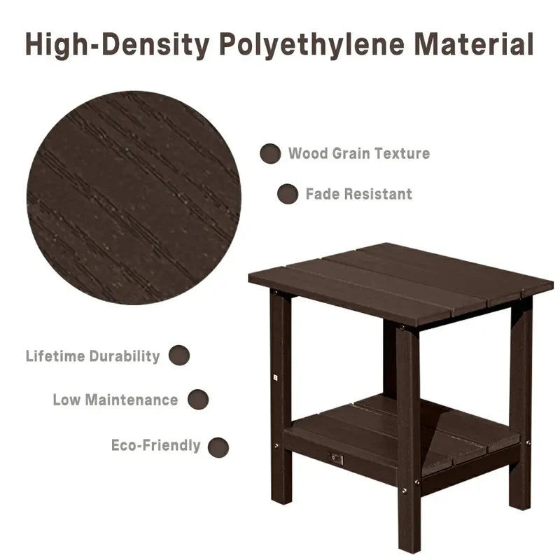 HDPE Outdoor Side Table