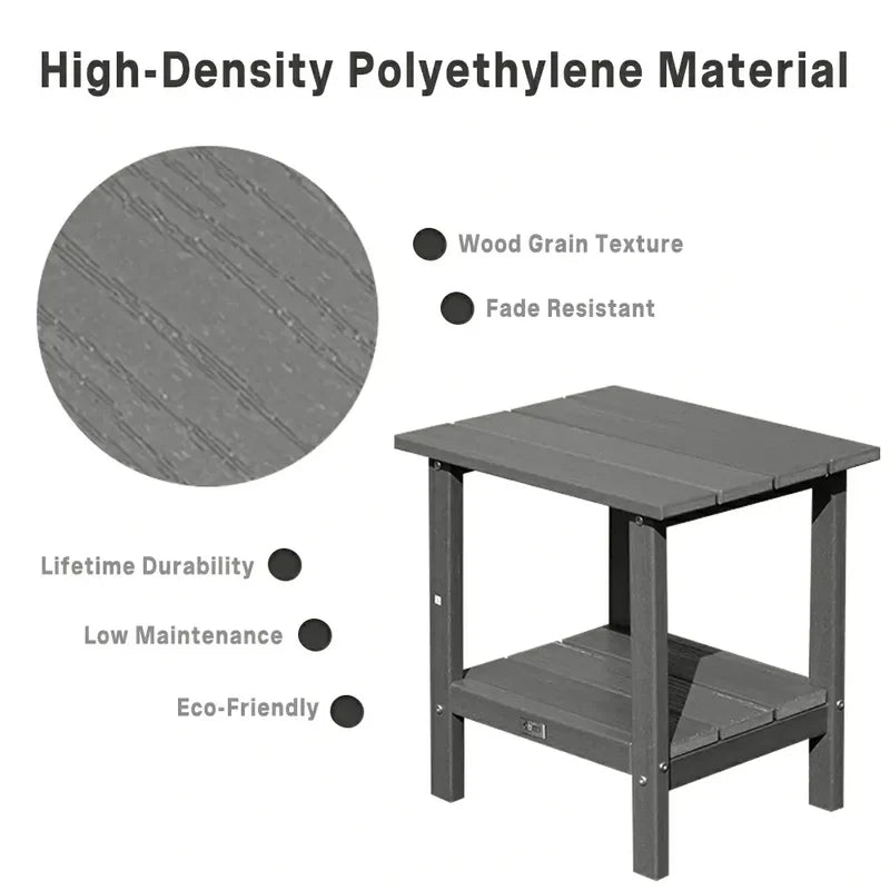 HDPE Outdoor Side Table