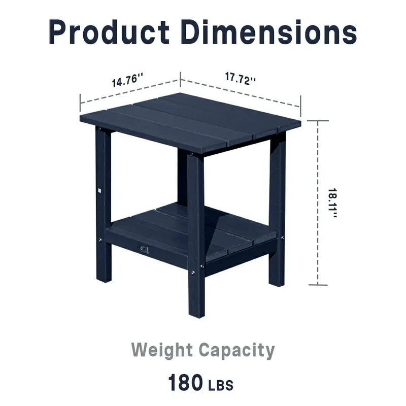 HDPE Outdoor Side Table