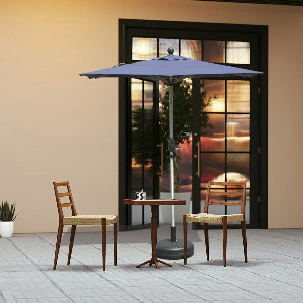Patio Umbrella - Aluminum Rectangular Market Umbrella