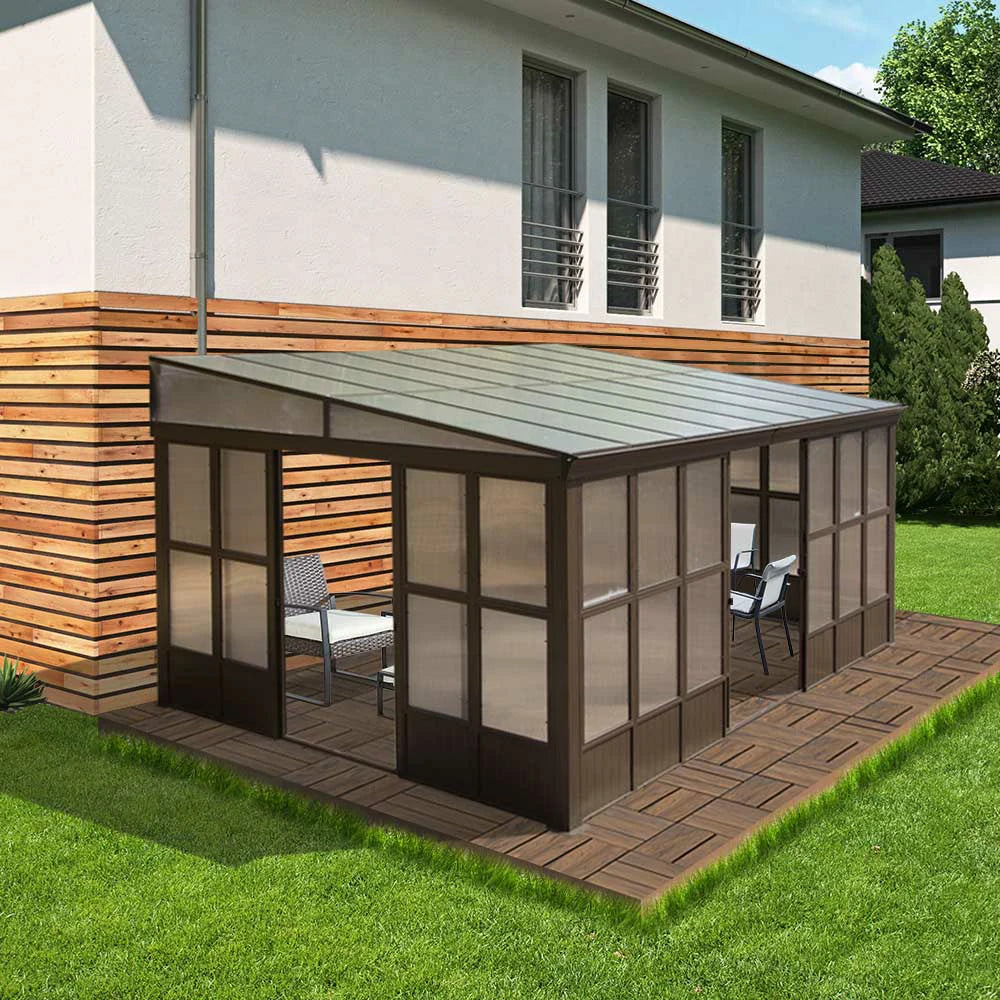 pc wall mounted sunroom#size_12'x16'