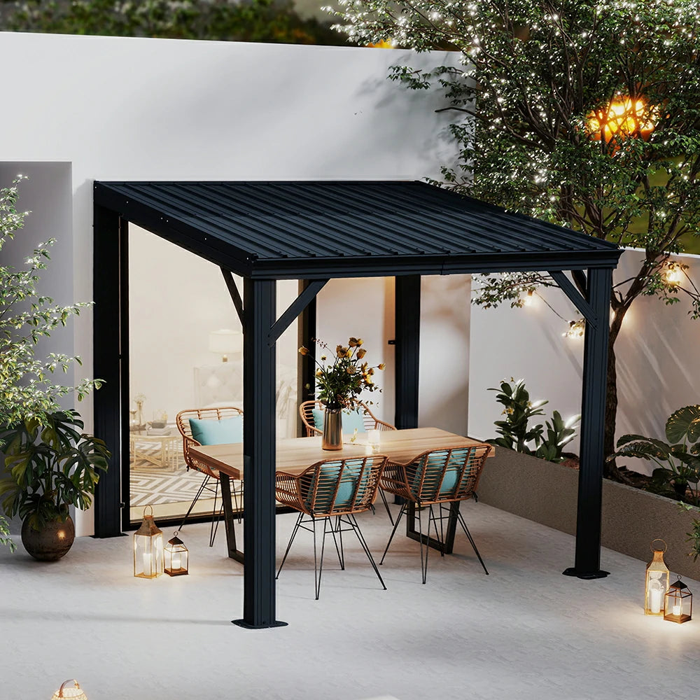 Domi wall mounted gazebo#size_10'x10'