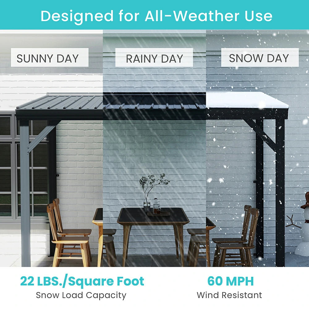 Domi wall mounted gazebo#size_10'x12'