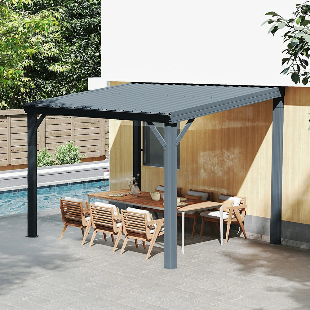Domi wall mounted gazebo#size_10'x12'