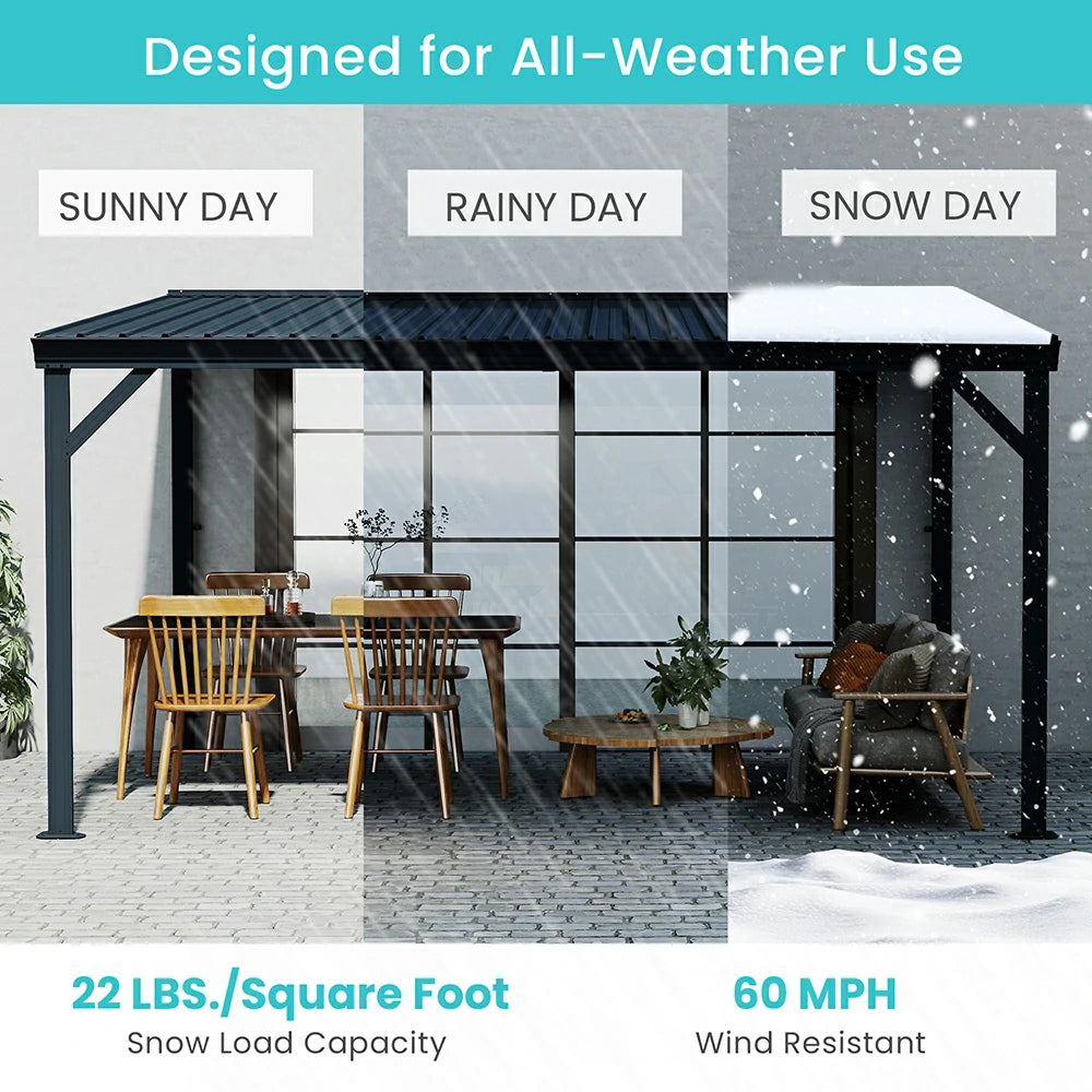 Domi wall mounted gazebo#size_10'x14'