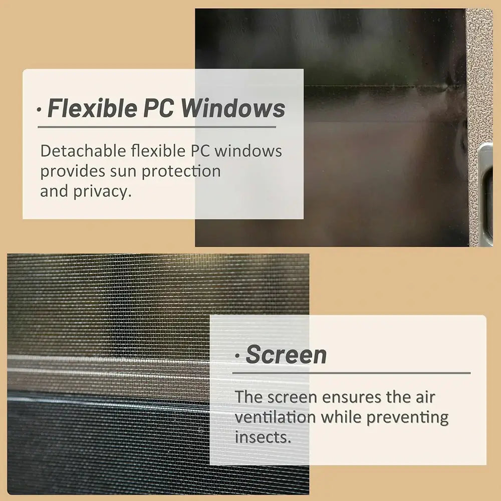 Domi wall mounted sunroom#size_12'x14'