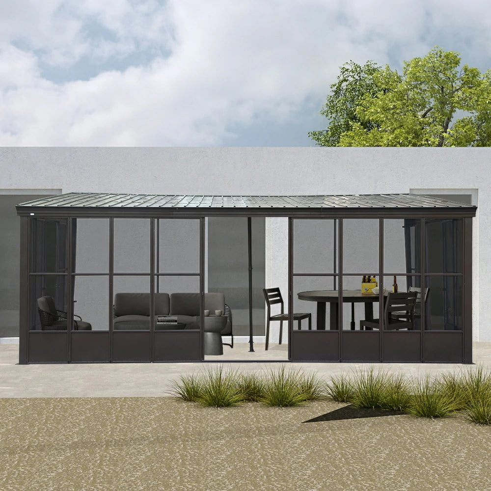 Domi wall mounted sunroom#size_12'x20'