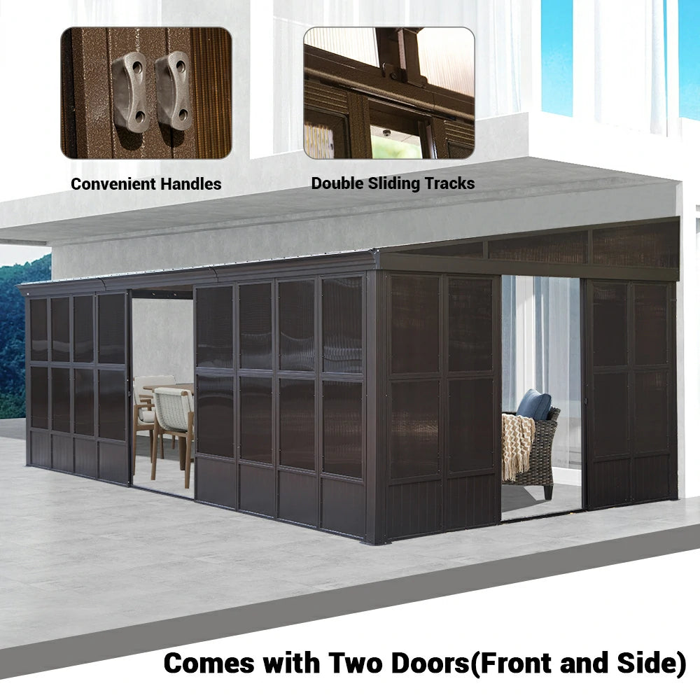 Domi wall mounted sunroom#size_12'x20'