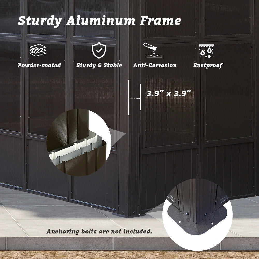 Domi wall mounted sunroom#size_12'x20'