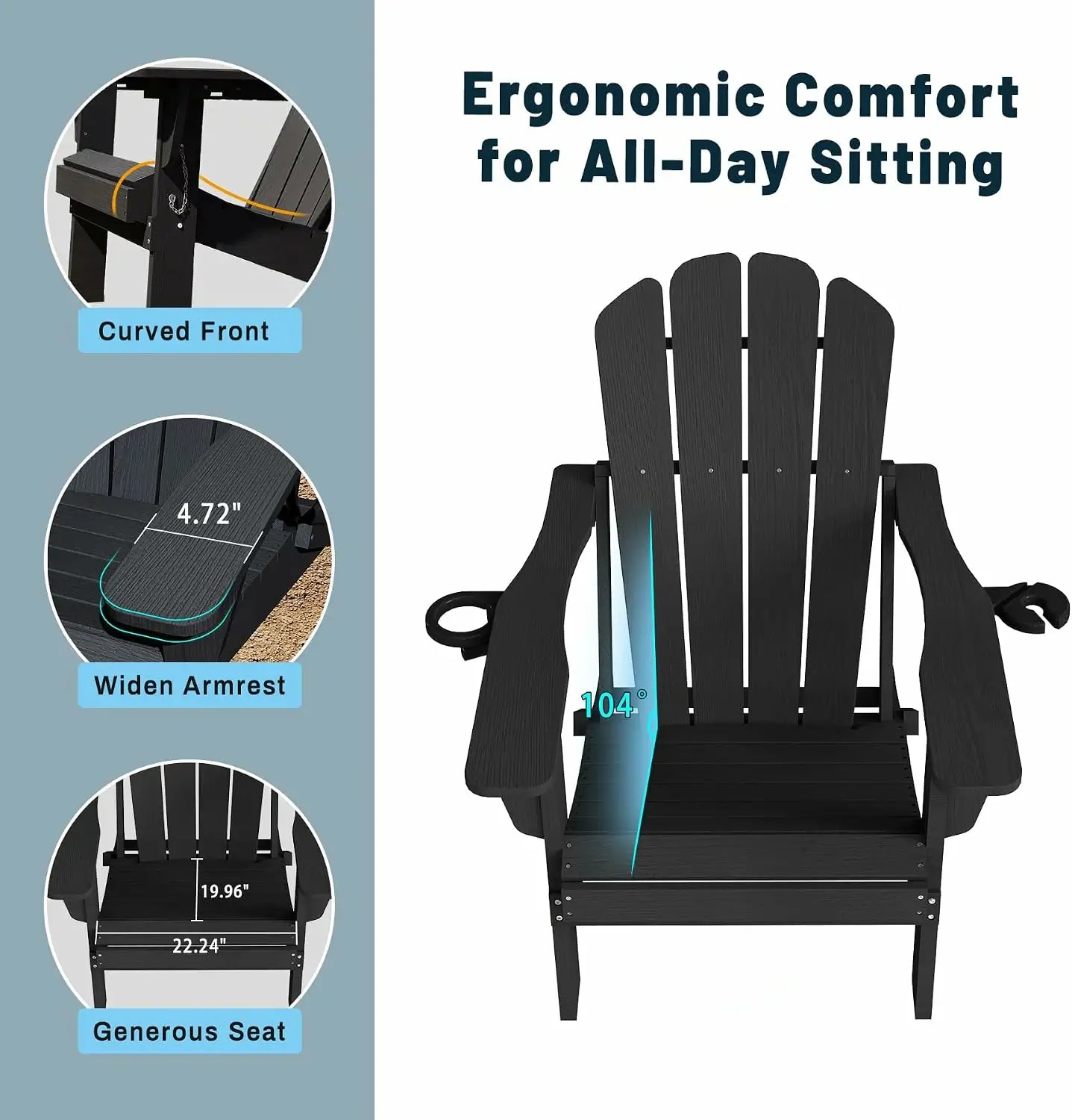 Adjustable Adirondack Muskoka Chair