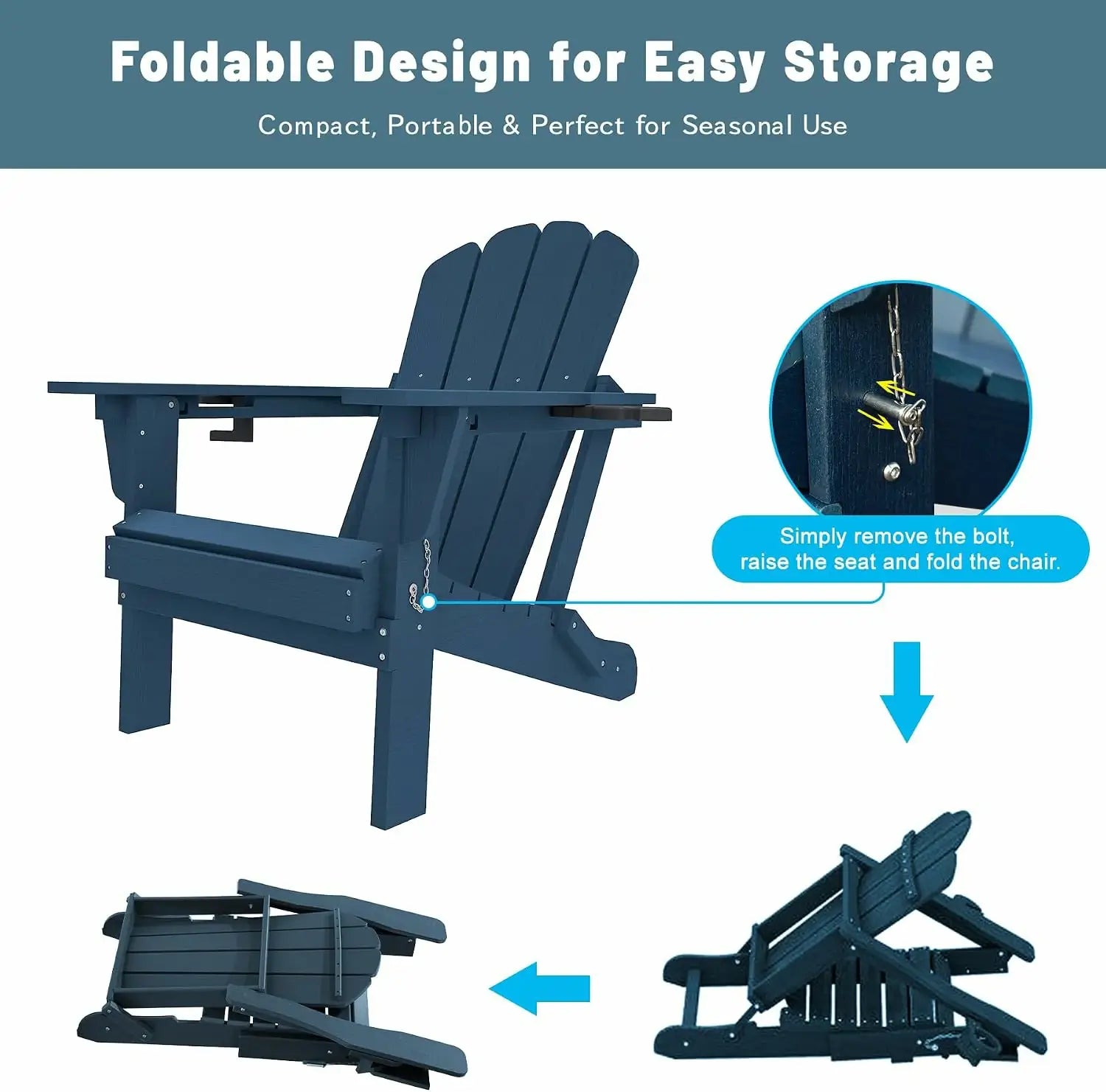 Adjustable Adirondack Muskoka Chair