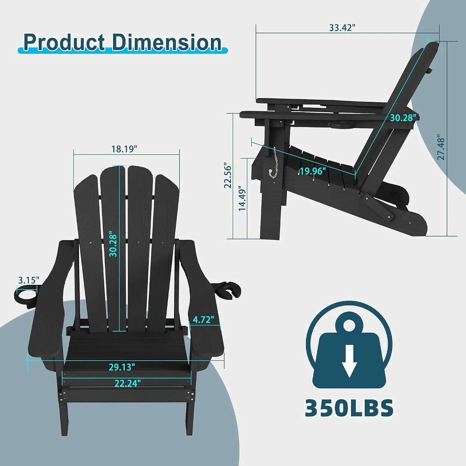 Adjustable Adirondack Muskoka Chair