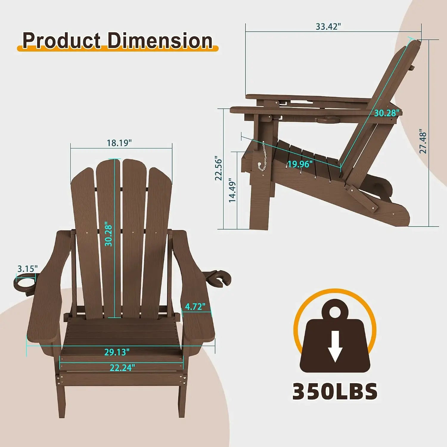 Adjustable Adirondack Muskoka Chair