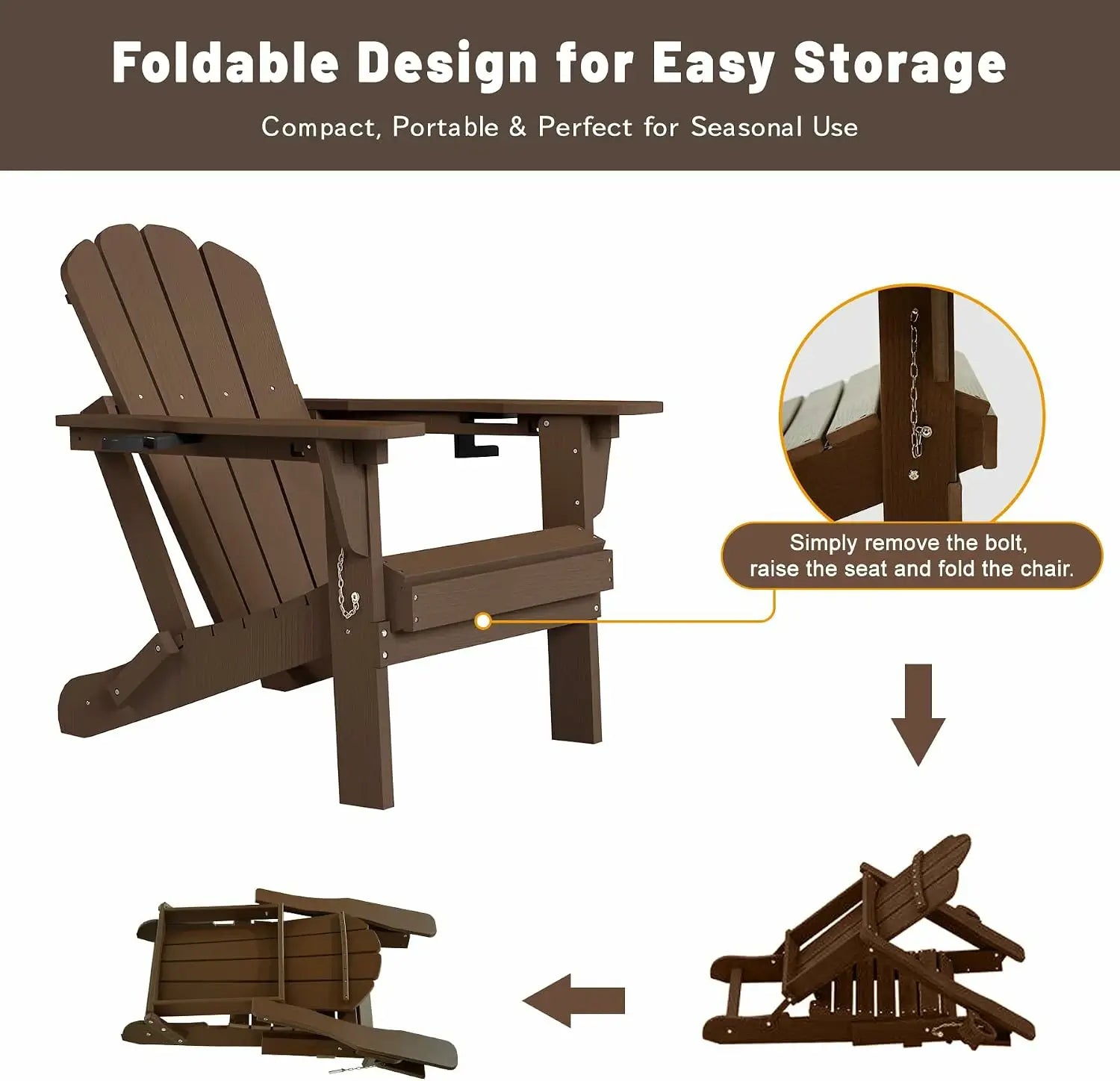 Adjustable Adirondack Muskoka Chair