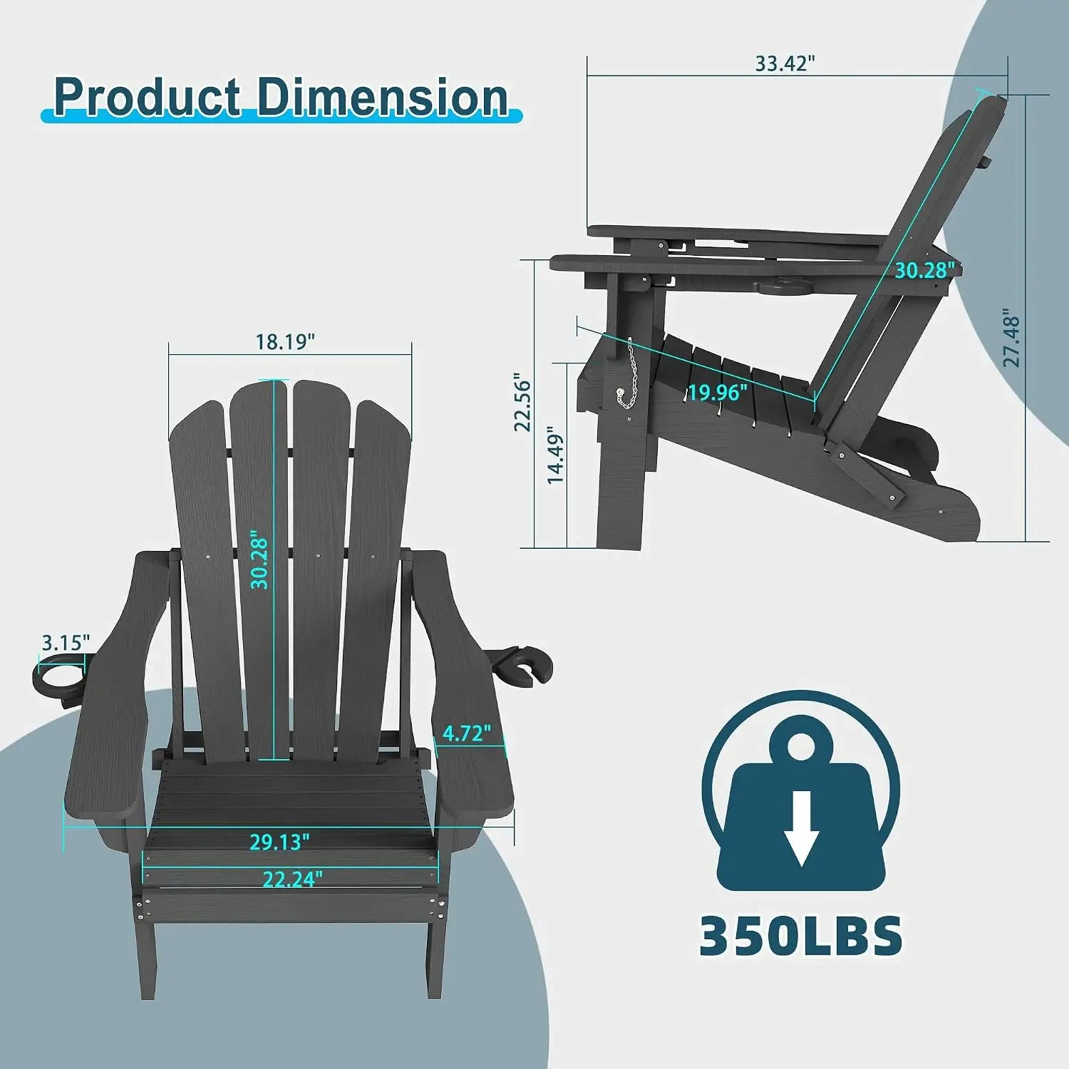 Adjustable Adirondack Muskoka Chair