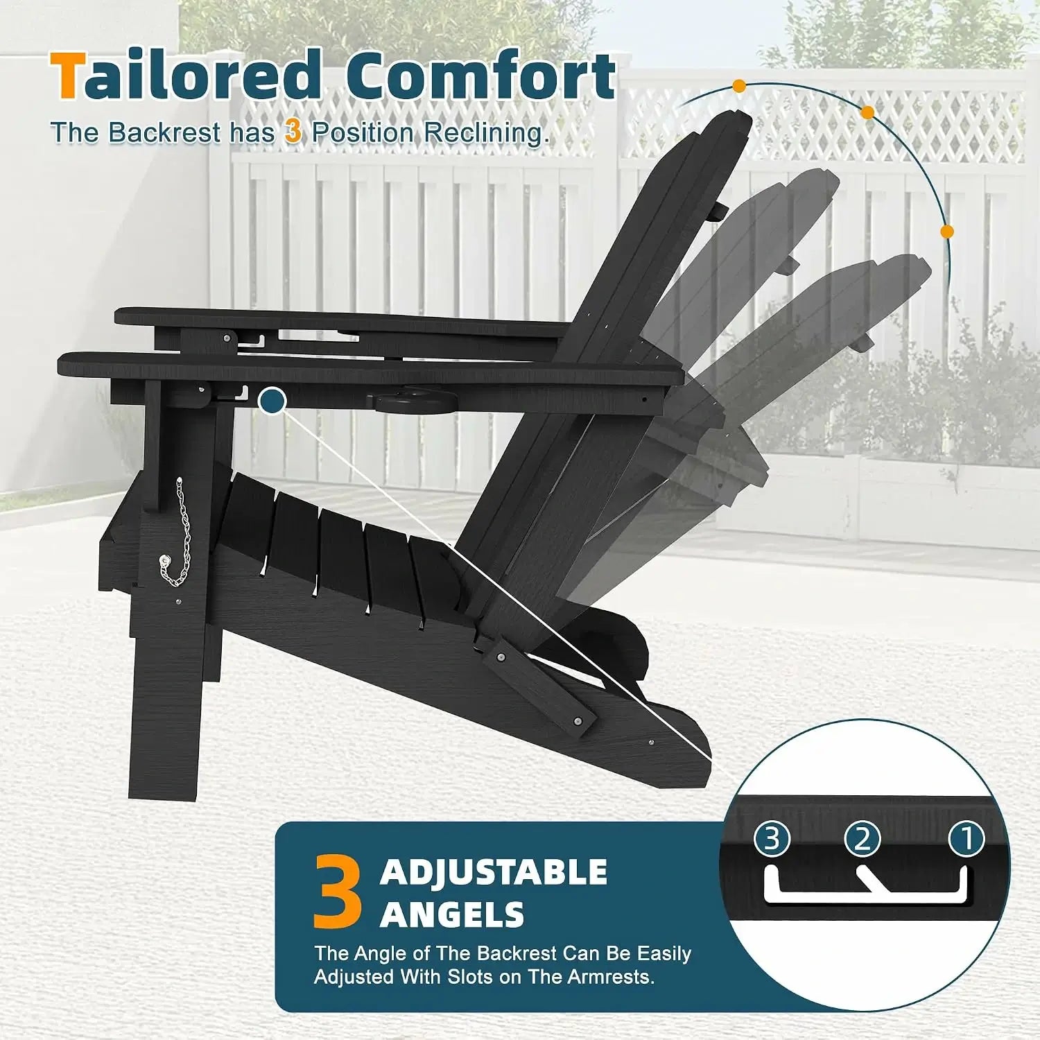 Adjustable Adirondack Muskoka Chair