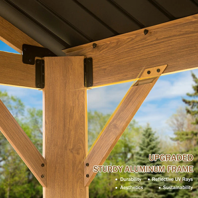 12'x20' Gable Roof Gazebo