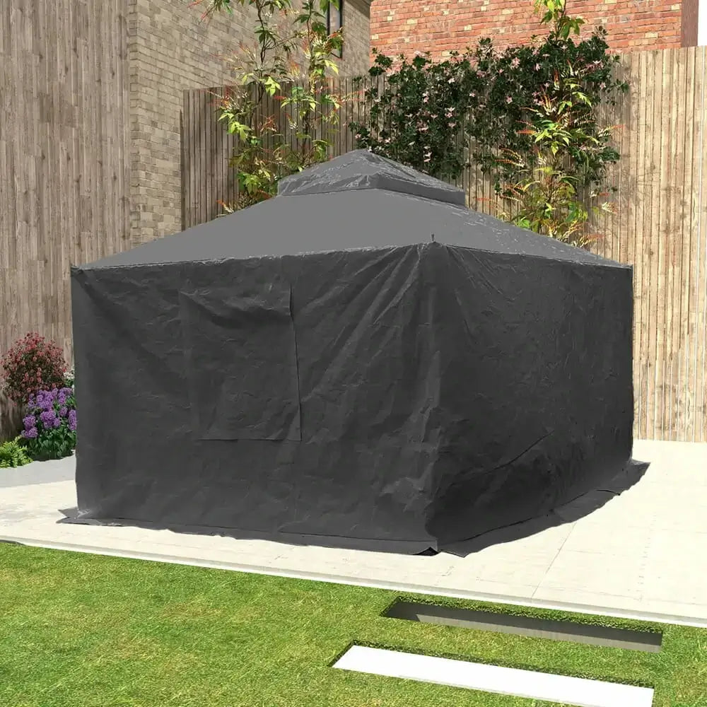 Gray Gazebo Cover#size_12' x 12'